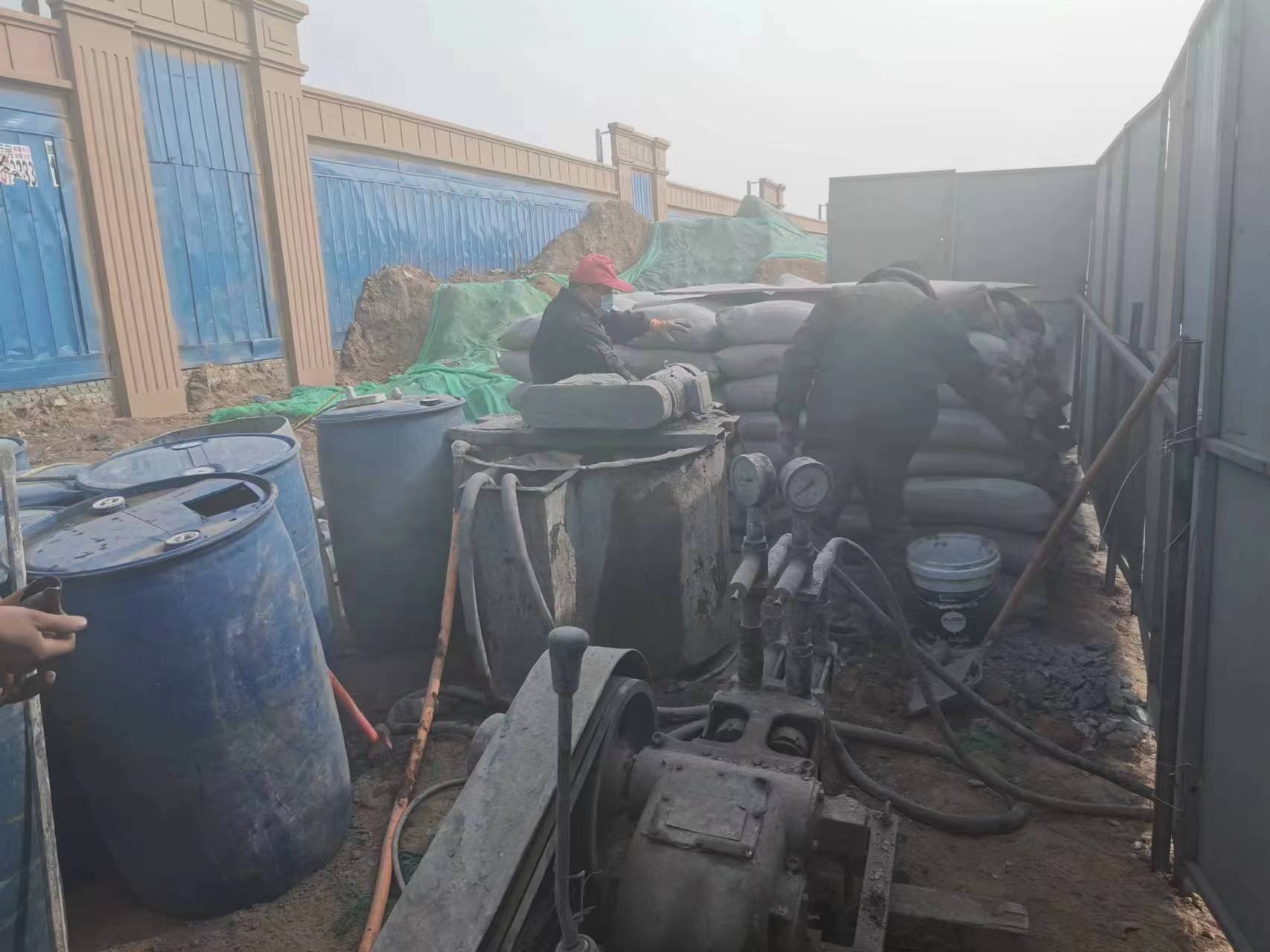 阳泉地基沉降注浆加固